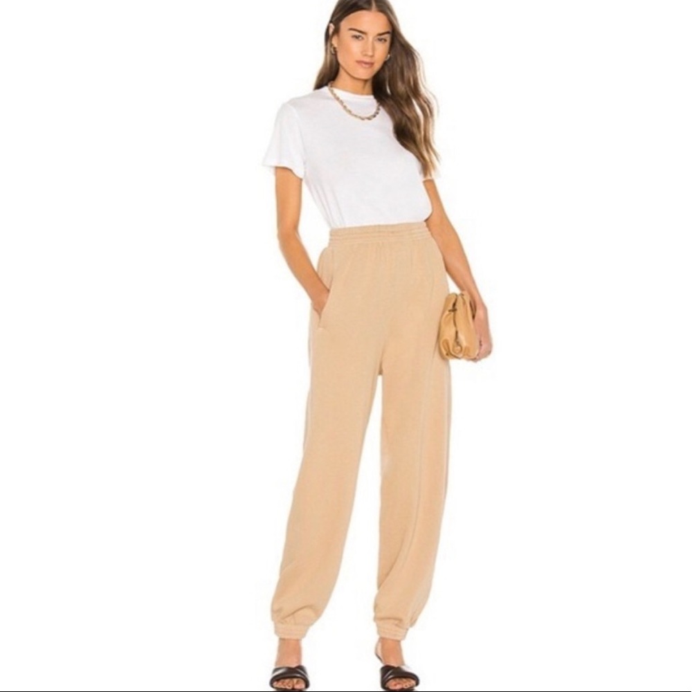 AGOLDE Tan Sweat Pants